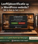 Gratis WordPress-plugin: leeftijdsverificatie voor je alcoholwebsite (GDPR-compliant)